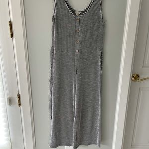 Striped Wide leg jumpsuit